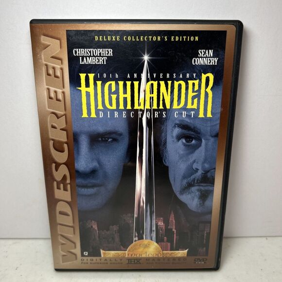 Highlander 10th‎ Anniversary Director's Cut DVD - Picture 1 of 4